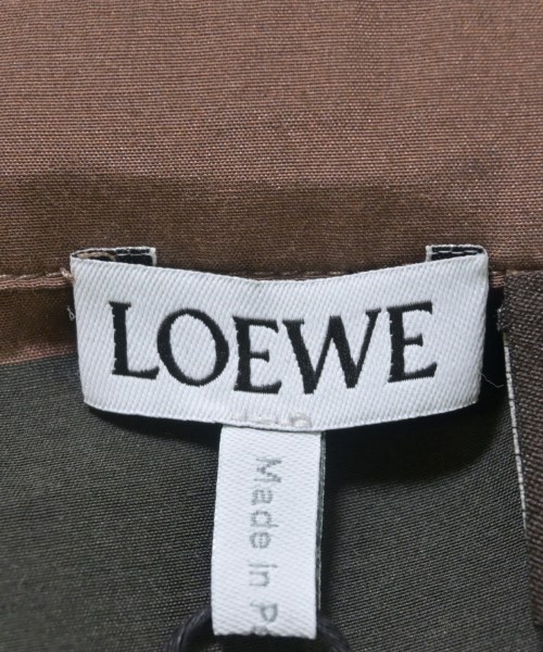 LOEWE（ロエベ）カジュアルシャツ 茶 サイズ:42(XXL位) メンズ/2200705077071