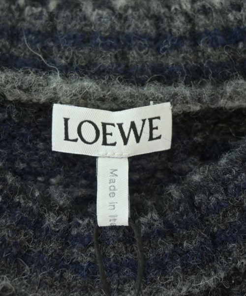 LOEWE（ロエベ）ニット・セーター グレー サイズ:M メンズ/2200705077095