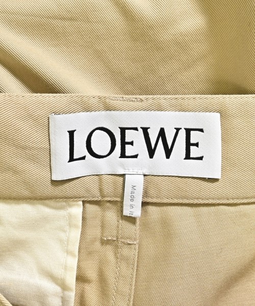 LOEWE（ロエベ）カーゴパンツ ベージュ サイズ:46(M位) メンズ/2200705077149