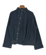 LOEWE（ロエベ）デニムジャケット 紺 サイズ:32(XXS位) レディース/2200699774017