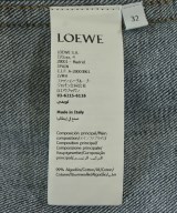LOEWE（ロエベ）デニムジャケット 紺 サイズ:32(XXS位) レディース/2200699774017