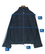 LOEWE（ロエベ）デニムジャケット 紺 サイズ:32(XXS位) レディース/2200699774017