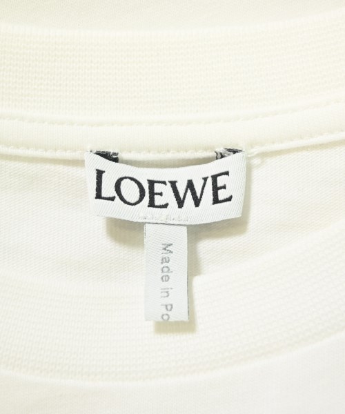 LOEWE（ロエベ）Tシャツ・カットソー 白 サイズ:XS レディース/2200699774093