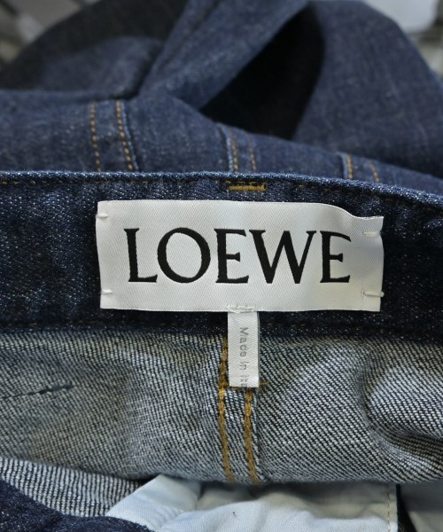LOEWE（ロエベ）デニムパンツ 紺 サイズ:32(XXS位) レディース/2200699774123