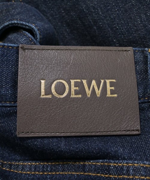 LOEWE（ロエベ）デニムパンツ 紺 サイズ:32(XXS位) レディース/2200699774123