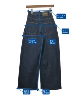 LOEWE（ロエベ）デニムパンツ 紺 サイズ:32(XXS位) レディース/2200699774123