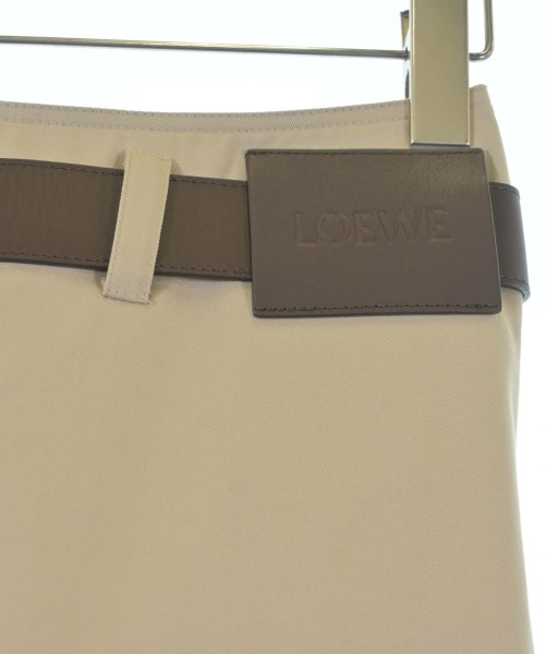 LOEWE（ロエベ）ロング・マキシ丈スカート ベージュ サイズ:32(XXXS位) レディース/2200699774185