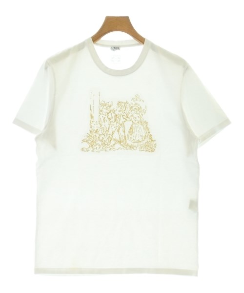 LOEWE（ロエベ）Tシャツ・カットソー 白 サイズ:M メンズ