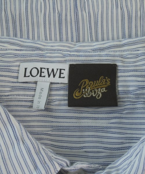 LOEWE（ロエベ）カジュアルシャツ 白 サイズ:39(M位) メンズ/2200699774246