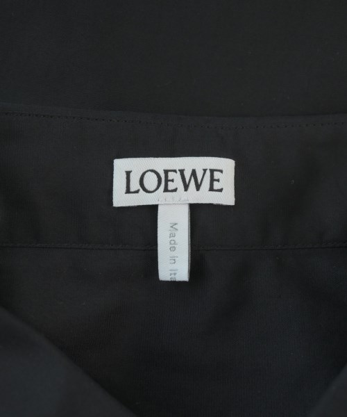LOEWE（ロエベ）カジュアルシャツ 黒 サイズ:39(M位) メンズ/2200699774253