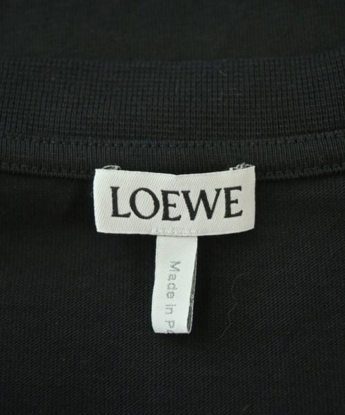 LOEWE（ロエベ）Tシャツ・カットソー 黒 サイズ:M メンズ/2200699774321