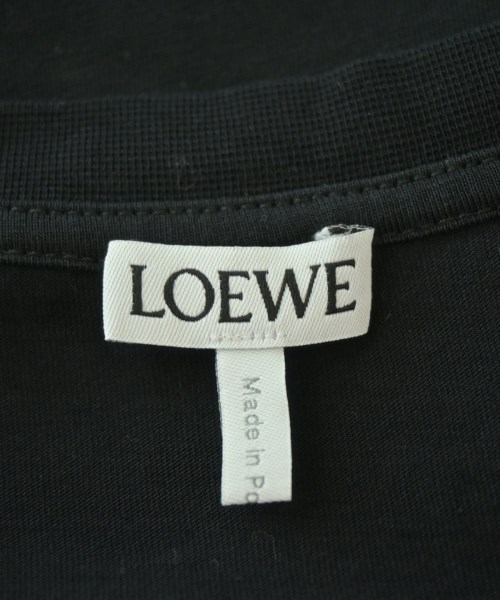 LOEWE（ロエベ）Tシャツ・カットソー 黒 サイズ:S メンズ/2200699774345