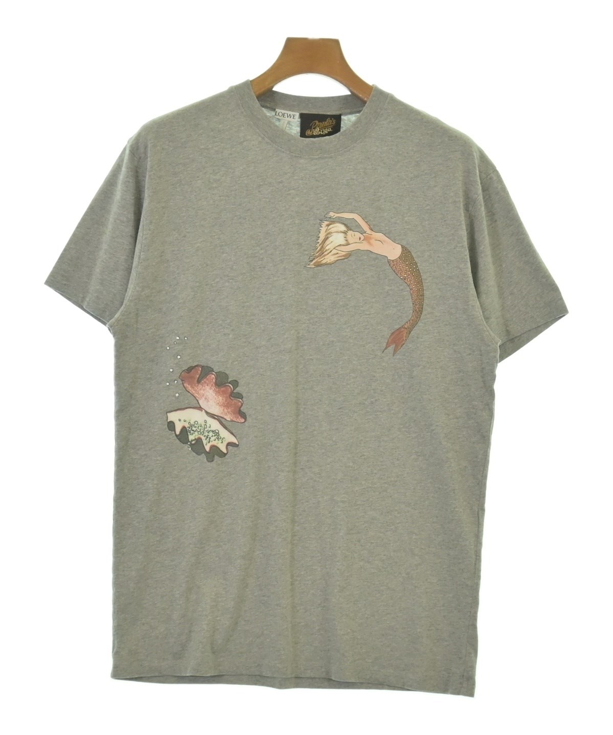 LOEWE（ロエベ）Tシャツ・カットソー グレー サイズ:S メンズ