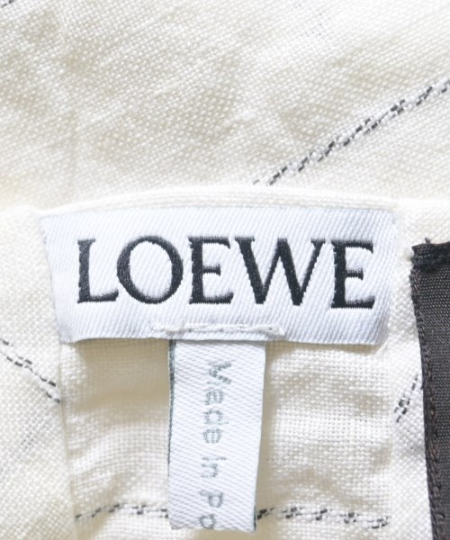 LOEWE（ロエベ）ワンピース 白 サイズ:38(S位) レディース/2200703555816