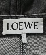 LOEWE（ロエベ）デニムパンツ 黒 サイズ:32(XXS位) レディース/2200706707045
