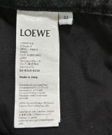 LOEWE（ロエベ）デニムパンツ 黒 サイズ:32(XXS位) レディース/2200706707045