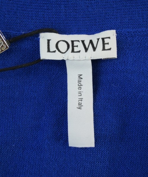 LOEWE（ロエベ）カーディガン 青 サイズ:XS レディース/2200707161013