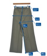 LOEWE（ロエベ）スラックス カーキ サイズ:XS レディース/2200703919151