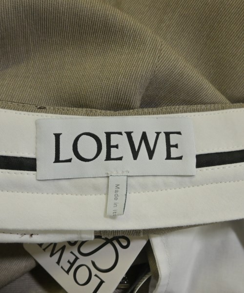 LOEWE（ロエベ）スラックス ベージュ サイズ:32(XXS位) レディース/2200703919175