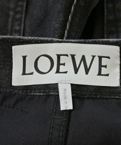 LOEWE（ロエベ）デニムパンツ 黒 サイズ:46(M位) メンズ/2200707407036