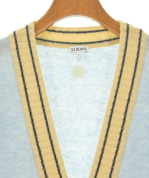 LOEWE（ロエベ）カーディガン 青 サイズ:XS レディース/2200704312135