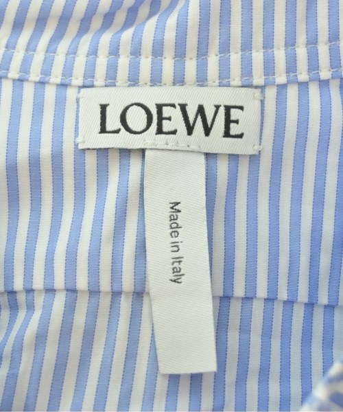 LOEWE（ロエベ）カジュアルシャツ 青 サイズ:M メンズ/2200709016045