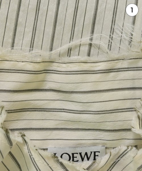 LOEWE（ロエベ）ブラウス 白 サイズ:36(XS位) レディース/2200709354048
