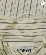 LOEWE（ロエベ）ブラウス 白 サイズ:36(XS位) レディース/2200709354048