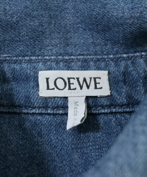 LOEWE（ロエベ）カジュアルシャツ 青 サイズ:32(M位) レディース/2200709531012
