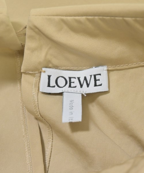 LOEWE（ロエベ）ブラウス ベージュ サイズ:34(M位) レディース/2200709531029