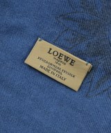 LOEWE（ロエベ）ストール 青 サイズ:- レディース/2200709782018