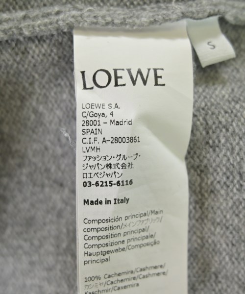 LOEWE（ロエベ）ニット・セーター グレー サイズ:F レディース/2200700659395
