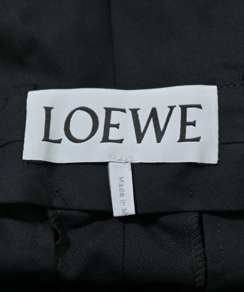 LOEWE（ロエベ）スラックス 黒 サイズ:46(M位) メンズ/2200662494058