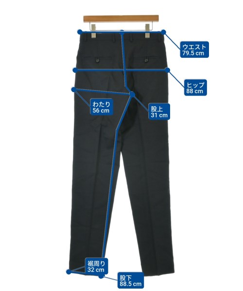 LOEWE（ロエベ）スラックス 黒 サイズ:46(M位) メンズ/2200662494058