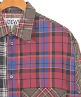 LOEWE（ロエベ）カジュアルシャツ 赤 サイズ:48(L位) メンズ/2200662985044