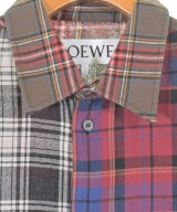 LOEWE（ロエベ）カジュアルシャツ 赤 サイズ:48(L位) メンズ/2200662985044