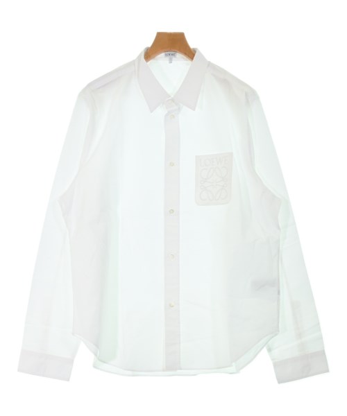 LOEWE(ロエベ)カジュアルシャツ 白 サイズ:41(XL位)/2200663616022