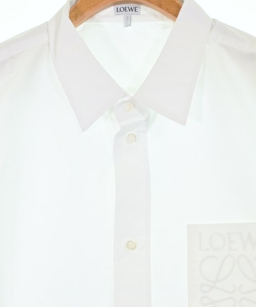 LOEWE（ロエベ）カジュアルシャツ 白 サイズ:41(XL位) メンズ/2200663616022