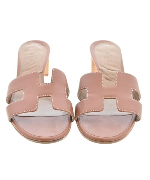 HERMES（エルメス）サンダル 茶 サイズ:EU39(25.5cm位) レディース/2200664524029