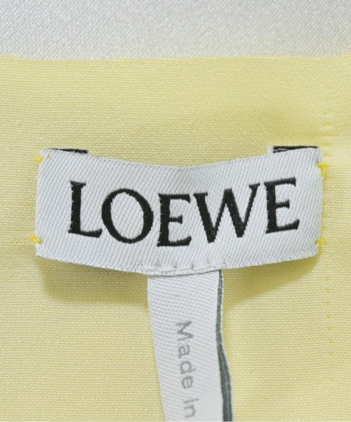 LOEWE（ロエベ）ベスト 黄 サイズ:34(XXS位) レディース/2200664774035