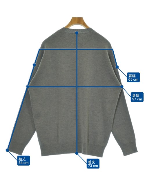 LOEWE（ロエベ）ニット・セーター グレー サイズ:S メンズ/2200661274040