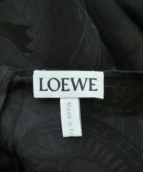 LOEWE（ロエベ）ワンピース 黒 サイズ:34(XS位) レディース/2200665818332
