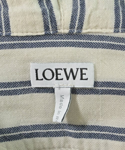 LOEWE（ロエベ）カジュアルシャツ 白 サイズ:XS メンズ/2200666014269