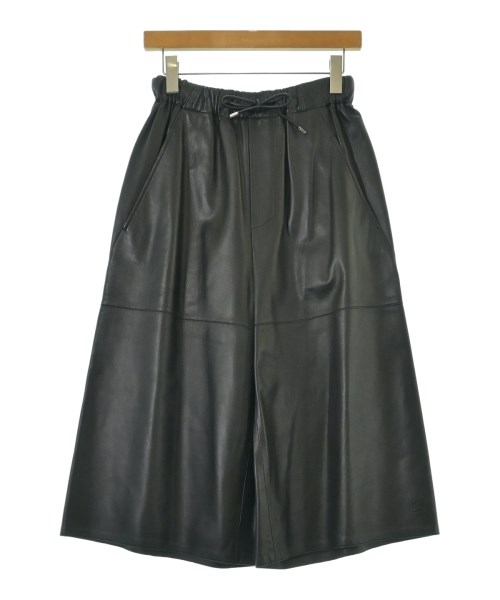 LOEWE(ロエベ)クロップドパンツ 黒 サイズ:XS/2200661182161