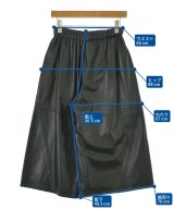 LOEWE（ロエベ）クロップドパンツ 黒 サイズ:XS レディース/2200661182161