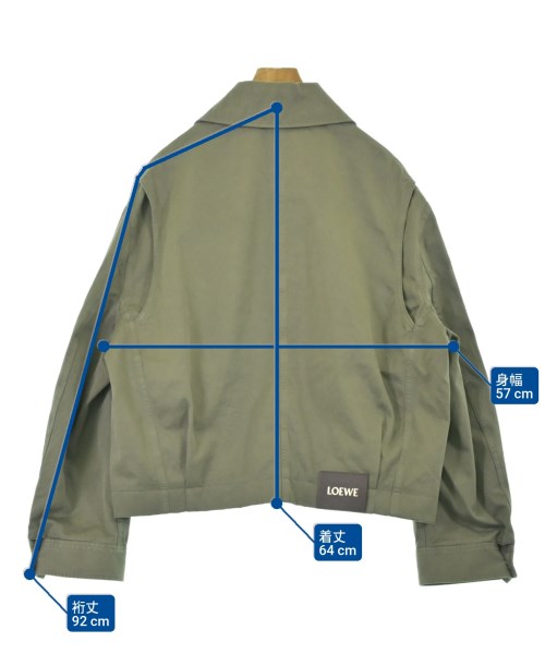 LOEWE（ロエベ）その他 カーキ サイズ:48(L位) メンズ/2200661182208