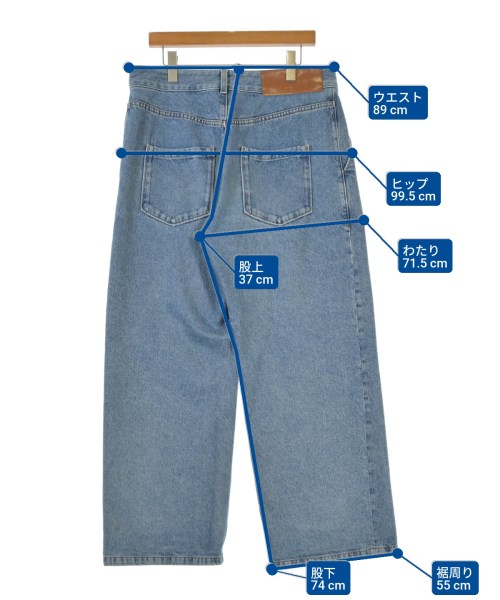 LOEWE（ロエベ）デニムパンツ 青 サイズ:42(XS位) メンズ/2200666968012