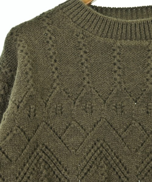 LOEWE（ロエベ）ニット・セーター カーキ サイズ:XS レディース/2200666991058