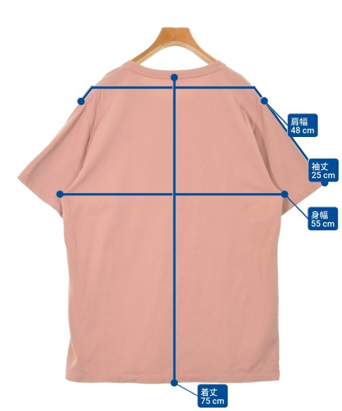 LOEWE（ロエベ）Tシャツ・カットソー ピンク サイズ:L メンズ/2200667683105