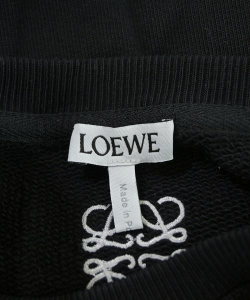 LOEWE（ロエベ）スウェット 黒 サイズ:XS レディース/2200665687136